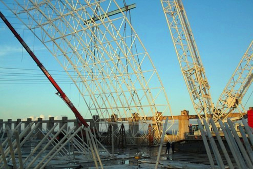 黄冈大门网架工程